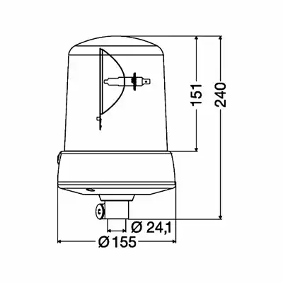 Rundumkennleuchte KL 7000 24V_1