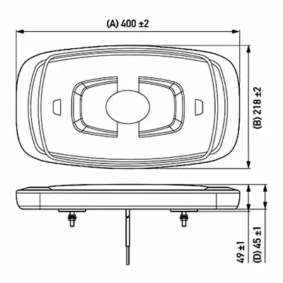 LED-Warnleuchte Mini Lightbar 12/24V_1