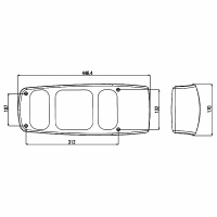 Luce posteriore Caraluna I 12V_1