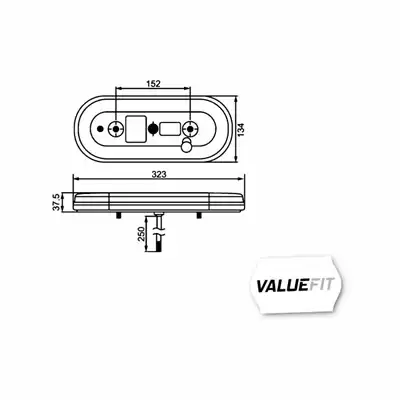 Heckleuchte Valuefit LED- 12/24V_1