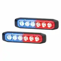 LED-Blitz-Kennleuchte BSTSlim 12/24V rot/blau