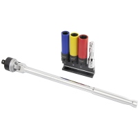 Jeu de poignée articulée et douilles impact ½" 5pc_0