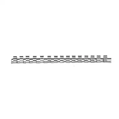 Stecknuss-Schiene 250mm m. 16 Clips 3/8" KRAFTWERK_0
