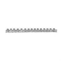 Stecknuss-Schiene 250mm m. 16 Clips 3/8" KRAFTWERK