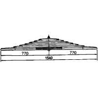 Blattfederpaket hinten 8 Blatt für MERCEDES _0