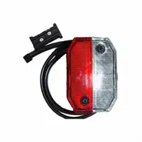 Luce d'ingombro  rossa/bianca cavo 0,5 , DC 12V