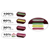 LED-Alu-Handlampe 3.7 V 70 SMD Li-ion KRAFTWERK_4