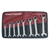 8-t.GearWrench-Satz in Rollt. Zoll KRAFTWERK_0