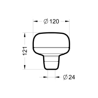 Blitzleuchte LED orange 12-24V_1