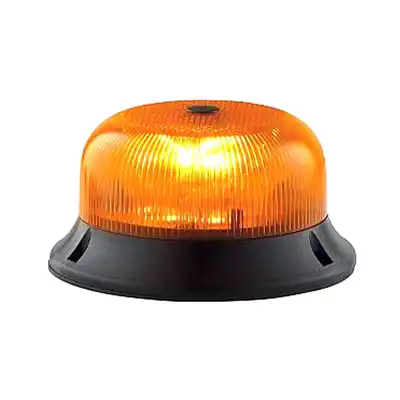 Lampada flash 8 LED gialla montaggio fisso_0