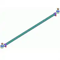 Spurstange L: 1668mm für Volvo/Renault