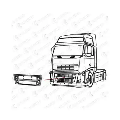 Kühlergrill unten zu Volvo FH 13_1