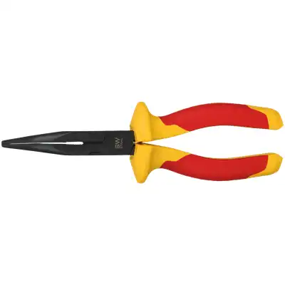 Spitzzange, gebogen, 200 mm, 1.000 Volt, VDE_0