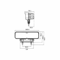 Arbeitsscheinwerfer LED 4500Lm 12-36V PROPLAST_1