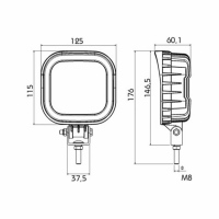 LED Rückfahrscheinwerfer PRO-REVERSE, 12/24V_5