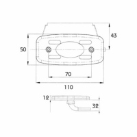 Feu de position latéral orange à LED _2