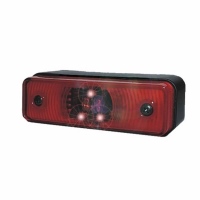 Umrissleuchte rot LED im Aufbaugehäuse_0