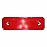 Umrissleuchte rot LED Einbau,gerader Anschluss_0