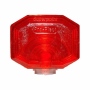 Ersatzglas rot/weiss PROPLAST
