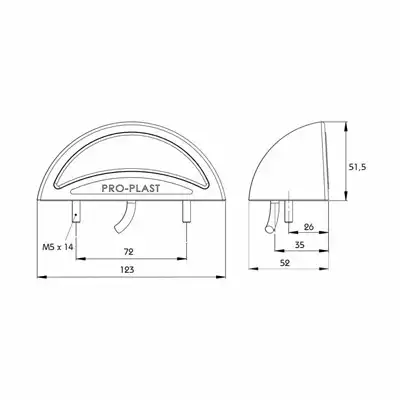 Eclaireur de plaque à LED PRO-REG _2