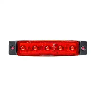 LED Schluss-/Umrissleuchte PRO-FLAT, rot_1