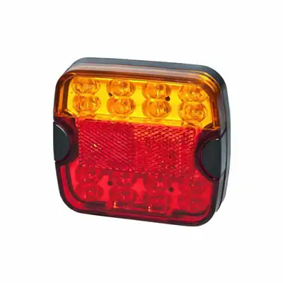 Schlussleuchte LED mit Kennzeichenleuchte 10-30 V_0