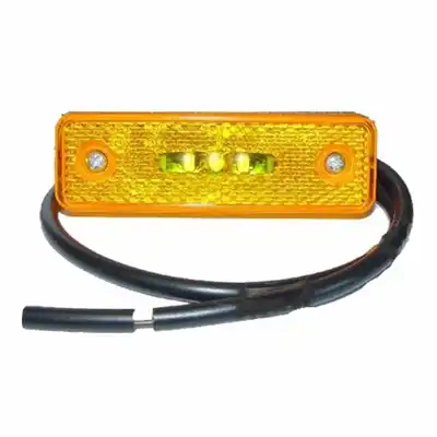 Fanale di posizione laterale LED, cavo 2x0,2m_0