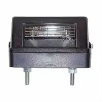 Kennzeichenleuchte klein schwarz 12V