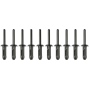 Kunststoff-Nieten 5 x 15,8 mm, 10 Stück