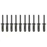 Kunststoff-Nieten 5 x 17,2 mm, 10 Stück