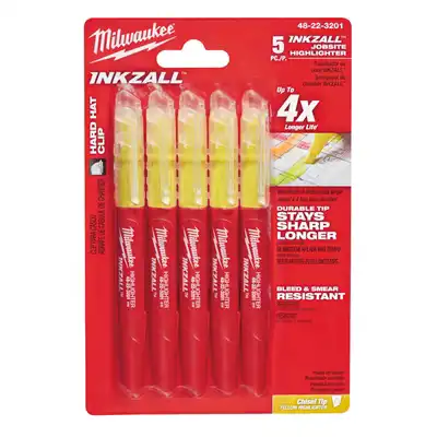 INKZALL™ Leuchtmarker - gelb, Milwaukee_1