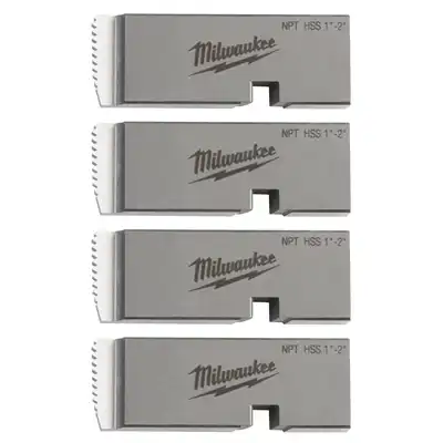 1"-2" NPT HSS Gewindeschneidbacke, Milwaukee_0