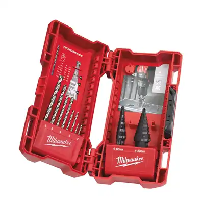 Stufen- und Metallbohrer Set 10-teilig, Milwaukee_1
