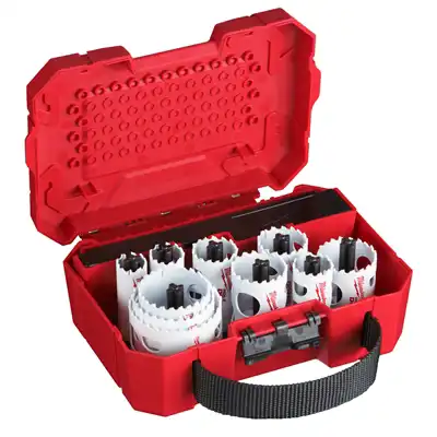Set seghe a tazza bimetallica, Milwaukee_1