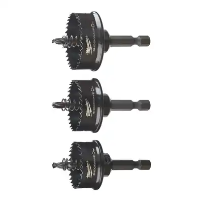 Set seghe a tazza bimetallica, Milwaukee_1
