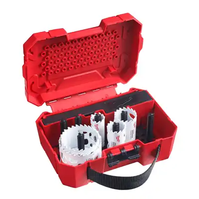 Set seghe a tazza bimetallica, Milwaukee_0