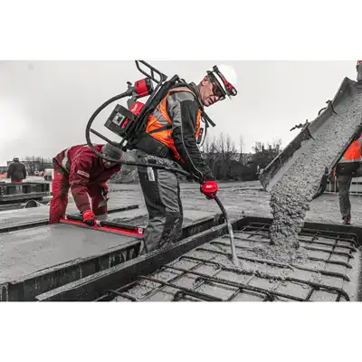 Vibratore per calcestruzzo, Milwaukee_4