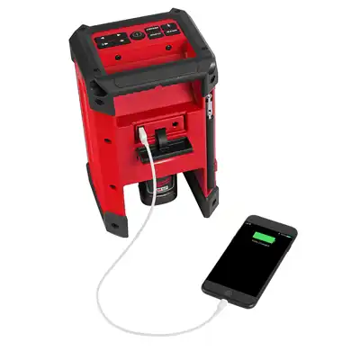 Radio batterie/corrente, Milwaukee_1