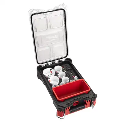 Set seghe a tazza bimetallica, Milwaukee_1