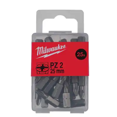 Embout de vissage PZ 1 x 25mm - 25 pcs., Milwaukee_1