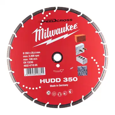 Disque à tronçonner diamanté HUDD 350, Milwaukee_1