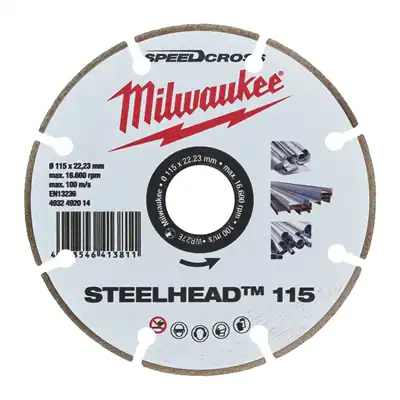 Mola da taglio diamantata, Milwaukee_1