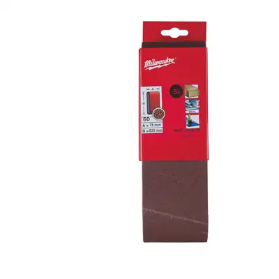 Bande abrasive, Milwaukee_2