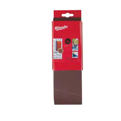 Bande abrasive, Milwaukee_2
