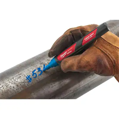 INKZALL™ Lackmarker - blau, Milwaukee_1