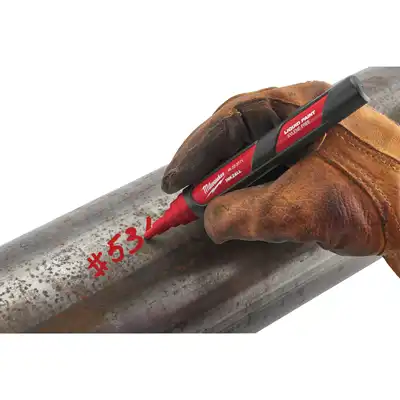 INKZALL™ Lackmarker - rot, Milwaukee_1