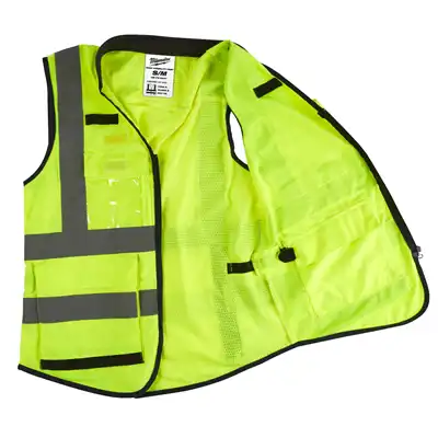 Warnschutzweste Premium gelb Gr. L/XL, Milwaukee_2