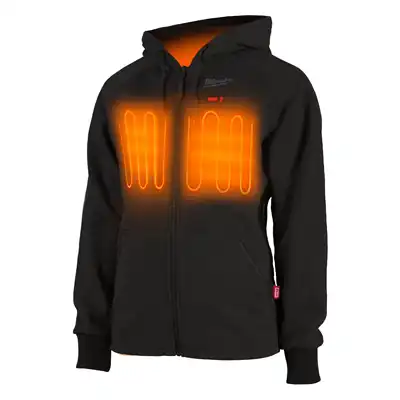 Akku-Heiz-Hoodie S für Damen - schwarz, Milwaukee_3