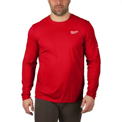 Funktions-Langarm-Shirt Gr. XL rot, Milwaukee_1