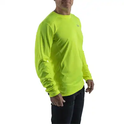 Funktions-Langarm-Shirt Gr. L gelb, Milwaukee_3